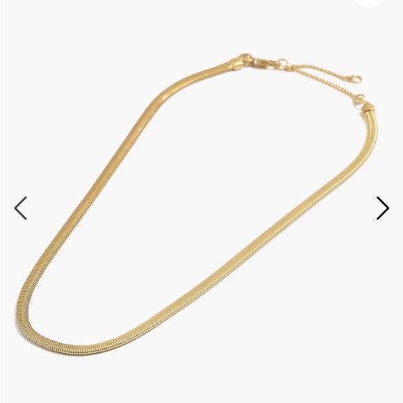 Madewell Jewelry Madewell Nwot Herringbone Chain Necklace Poshmark